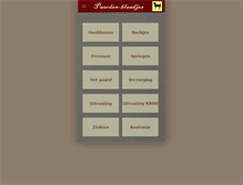 Tablet Screenshot of paarden-blaadjes.nl